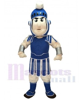 Dark Blue Spartan Trojan Knight Sparty Mascot Costume