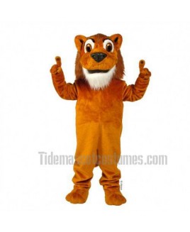 Cute Larry Lion Mascot Costume