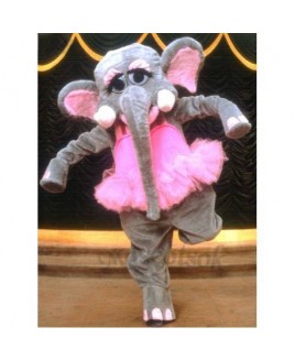 Cute Elephant Mascot Costume