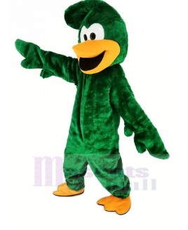 Green Roadrunner Bird Mascot Costume