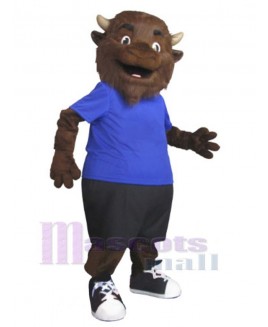 Bison mascot costume