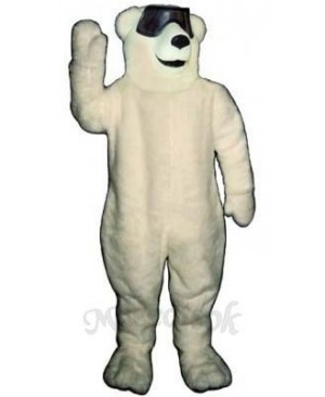 Party Polar Bear Mascot Costume