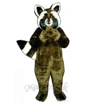 Corkie Coon Raccoon Mascot Costume