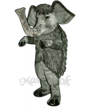 Wooly Mammoth Elephant Mascot Costume