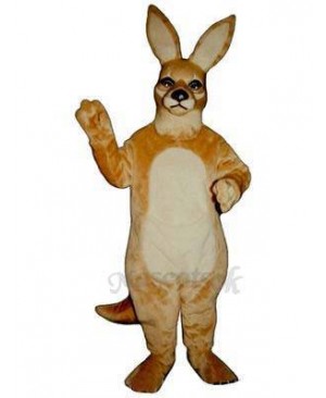 Girl Kangaroo Mascot Costume