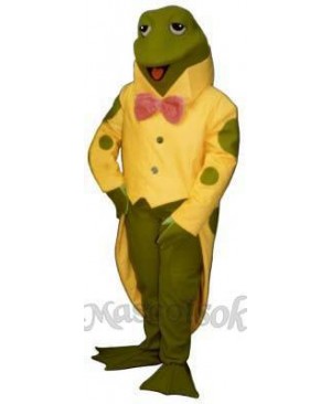 Mr. Ribbet Frog Mascot Costume