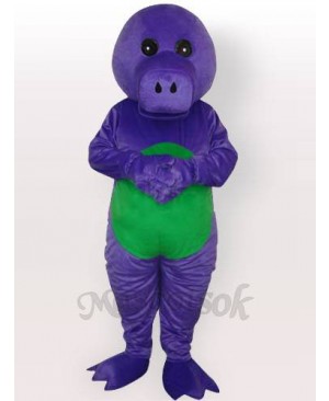 Purple Dragon Adult Mascot Costume