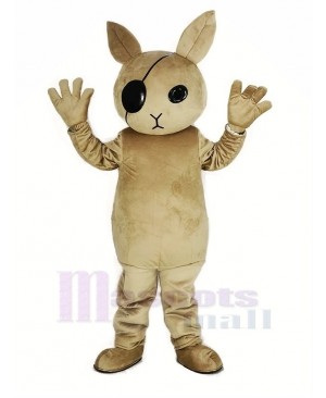 Rabbit Butler Mascot Costume Cartoon	