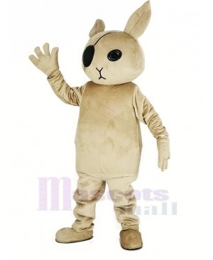 Rabbit Butler Mascot Costume Cartoon	