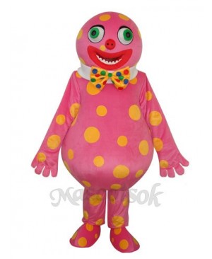 Spotted Clown Mascot Adult Costume