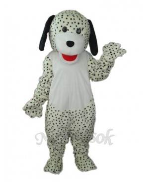 Spotted Colourful Dog Mascot Adult Costume