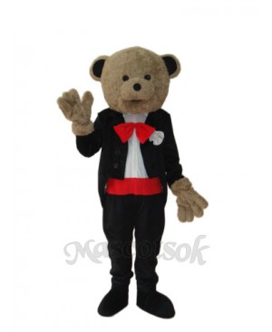 Wedding Bear Mascot Adult Costume