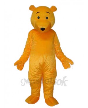 Yellow Bear Mascot Adult Costume