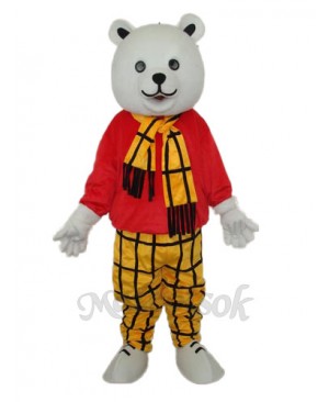 Free Bear Mascot Adult Costume