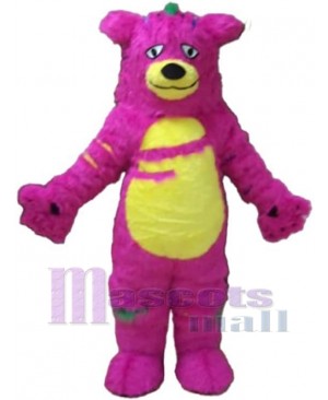 Halloween Purple Monster Mascot Costume