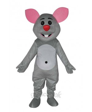 Grey mouse adult Mascot Costume