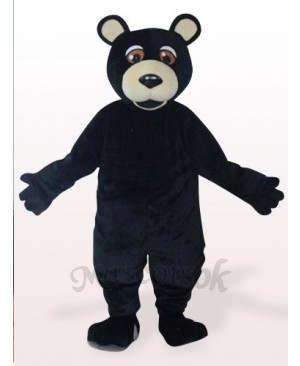 Black Bear Plush Mascot Costume