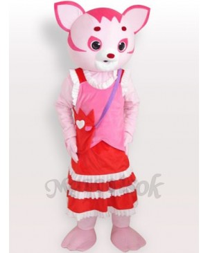 Fairy Short Plush Adult Mascot Costume