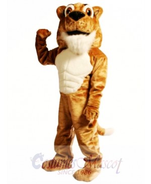 Corby Power Cat Cougar Mascot Costume