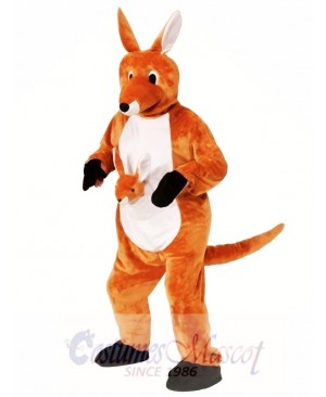 Jumping Jenny Kangaroo Mascot Costume