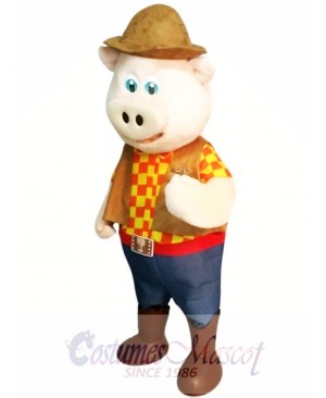 High Quality Pig Mascot Costume