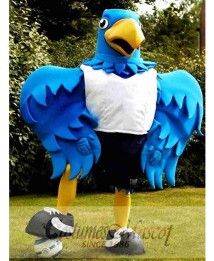 Big Blue Bird Mascot Costume