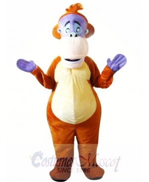 Funny Monkey Mascot Costume  