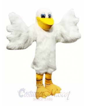 White Pelican Mascot Costumes  