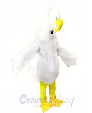Long Necked Swan Mascot Costumes 