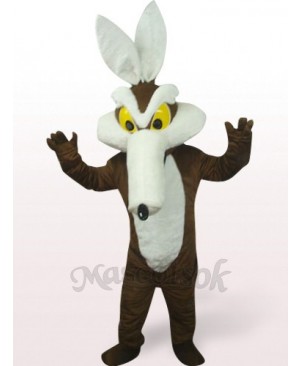 Monster In Brown Clothes Plush Mascot Costume