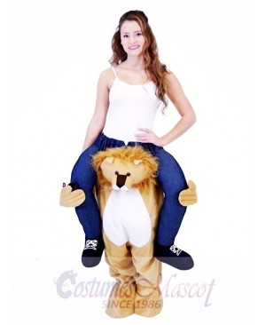 Piggyback Lion Carry Me Ride on Lion Mascot Costume