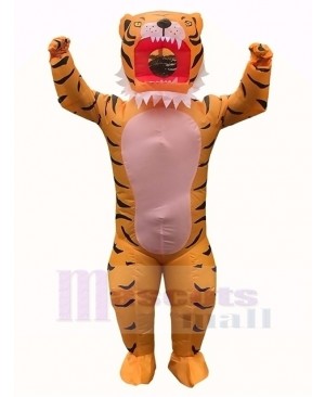 Strong Tiger Inflatable Costume Halloween Xmas for Adult Cosplay Party Dress