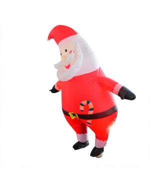 Santa Claus Inflatable Costume Halloween Christmas Costume for Adult Candy Santa