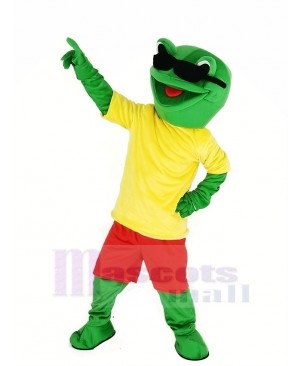 Cool Frog Mascot Costume Animal