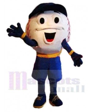 Happy Baseball Mascot Costume 