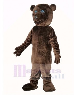 Cool Brown Bear Mascot Costume