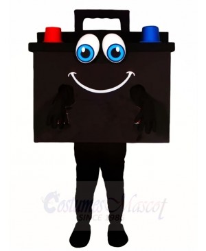 Black Battery Mascot Costumes 