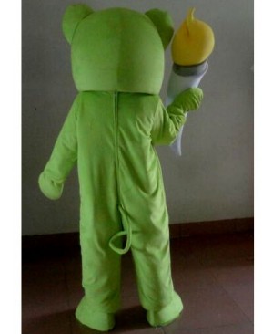 Green Pig Mascot Costume Adult Costume