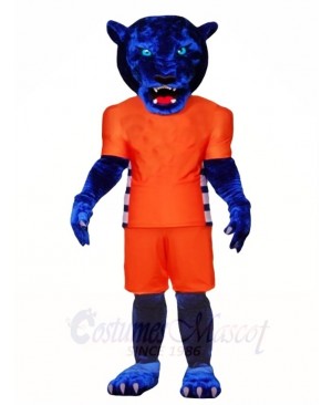 Blue Panther Mascot Costumes Animal