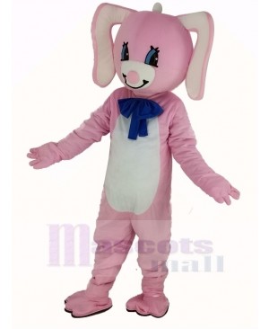 Easter Pink Rabbit Mascot Costume Animal