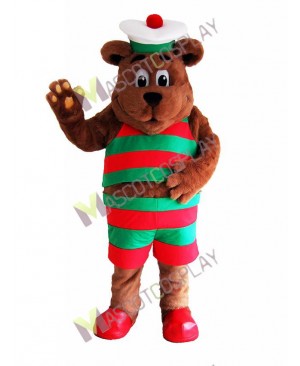 High Quality Adult Cod Liver Bear Mascot Costume