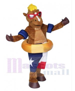 Typhoon Horse mascot costume