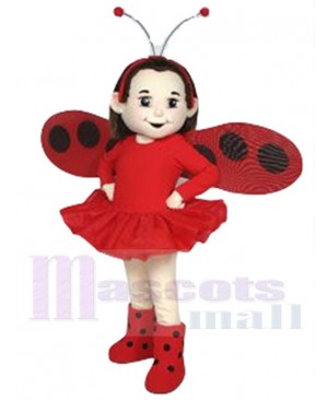 Girl mascot costume
