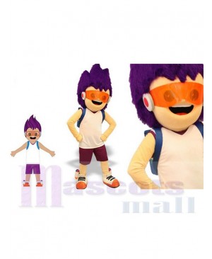 Boy mascot costume