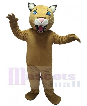 Fierce Adult Puma/Cougar Mascot Costume