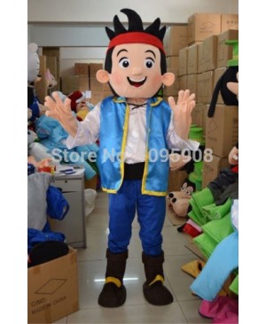 High Quality New Jake and Neverland Pirate Mascot Costume Pirates Adult Party Carnival Halloween Christmas Mascot Free Shipping