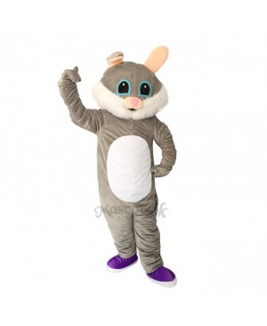 Easter Male Bunny Rabbit Plush Adult Mascot Costume