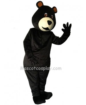 New Black Bear Big Belly Mascot Costume