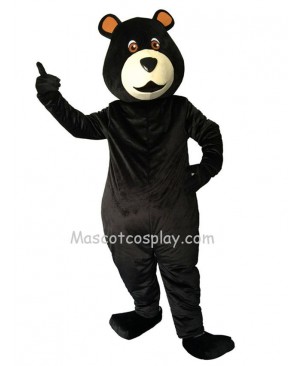 New Black Bear Big Belly Mascot Costume