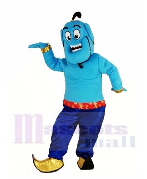 Blue Jinn Genie Mascot Costume from Shimmer and Shine